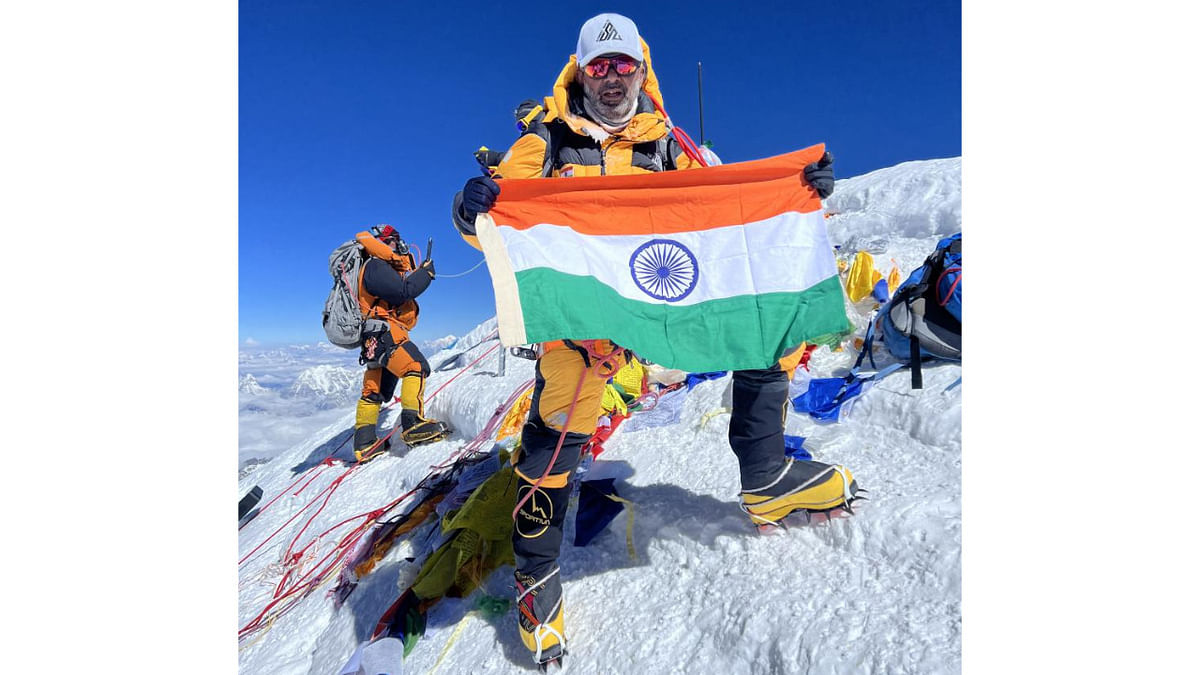 Age no bar: 49-year-old from Bengaluru basks in Everest glory