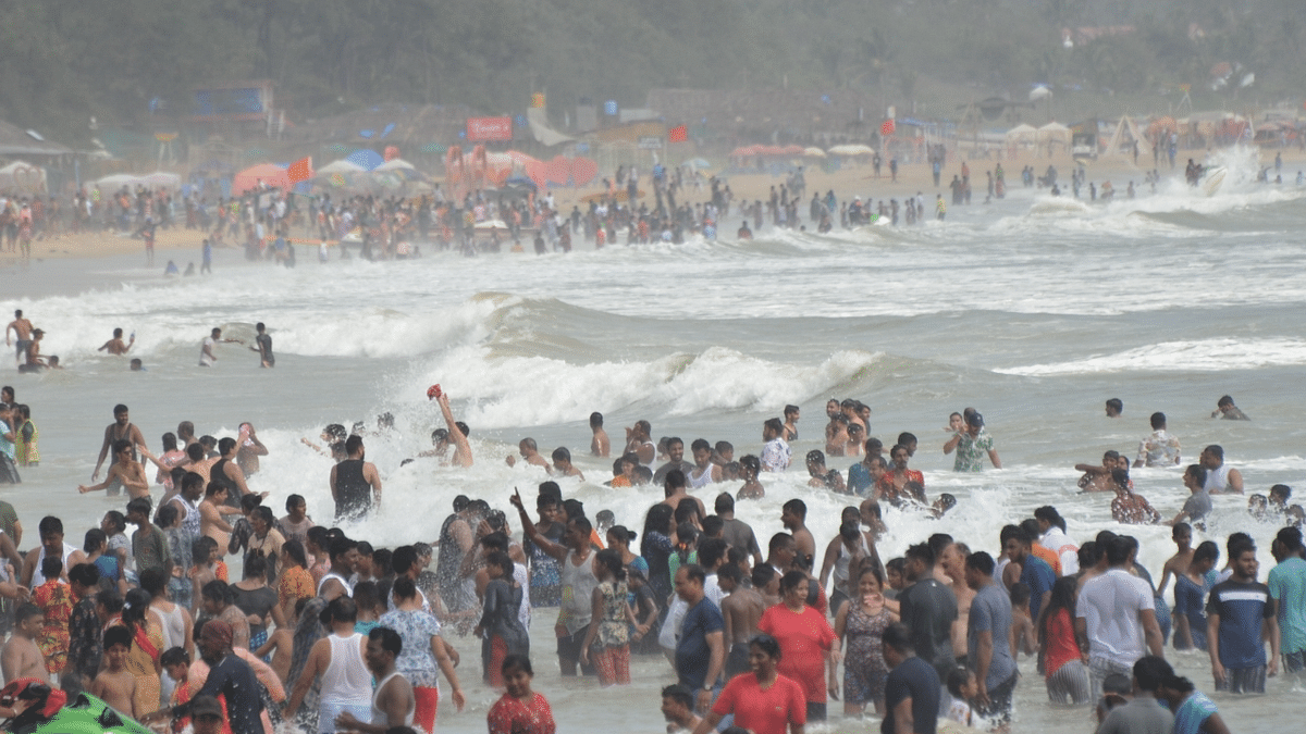 Tar balls reappear on Goan beaches; beach goers warned against walking barefoot
