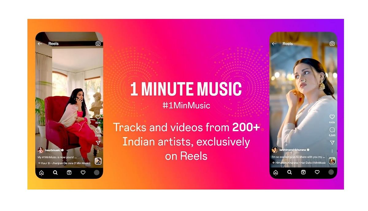 Instagram brings 1-minute exclusive music tracks for Reels in India