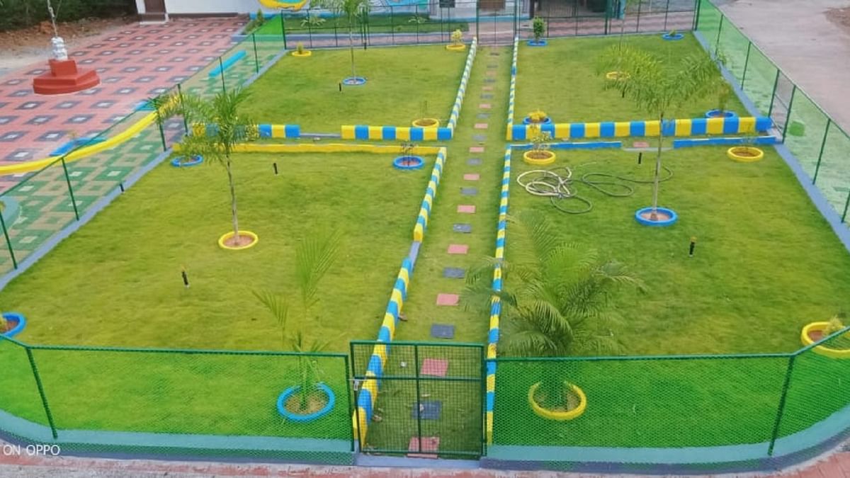 Kadeshwalya Gram Panchayat develops park