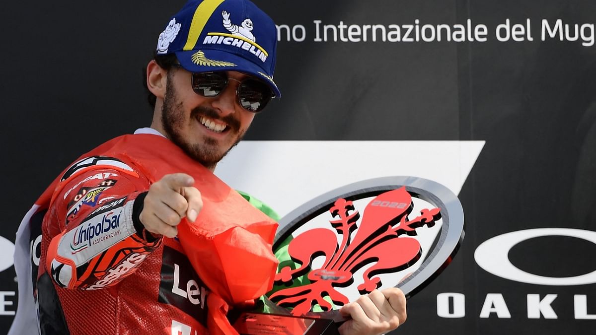 Home favourite Bagnaia wins Italian Grind Prix for Ducati
