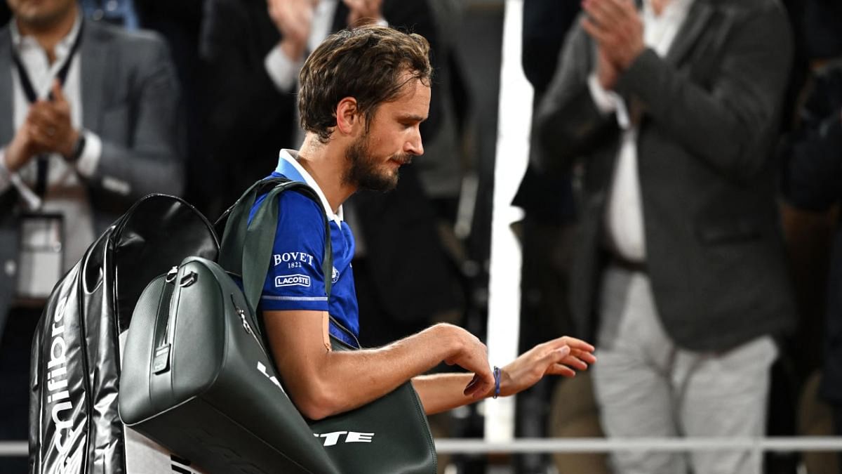 Daniil Medvedev knocked out of French Open by Marin Cilic