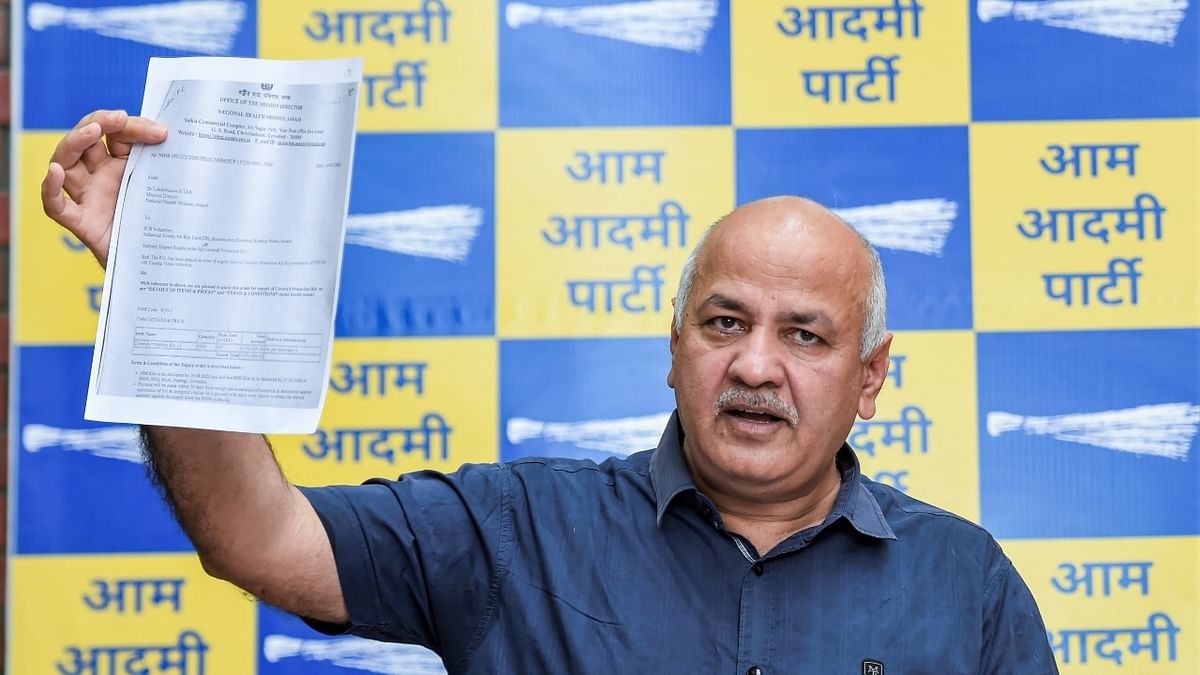 Manish Sisodia accuses Assam CM Himanta Biswas Sarma of giving PPE kit deals to wife, son