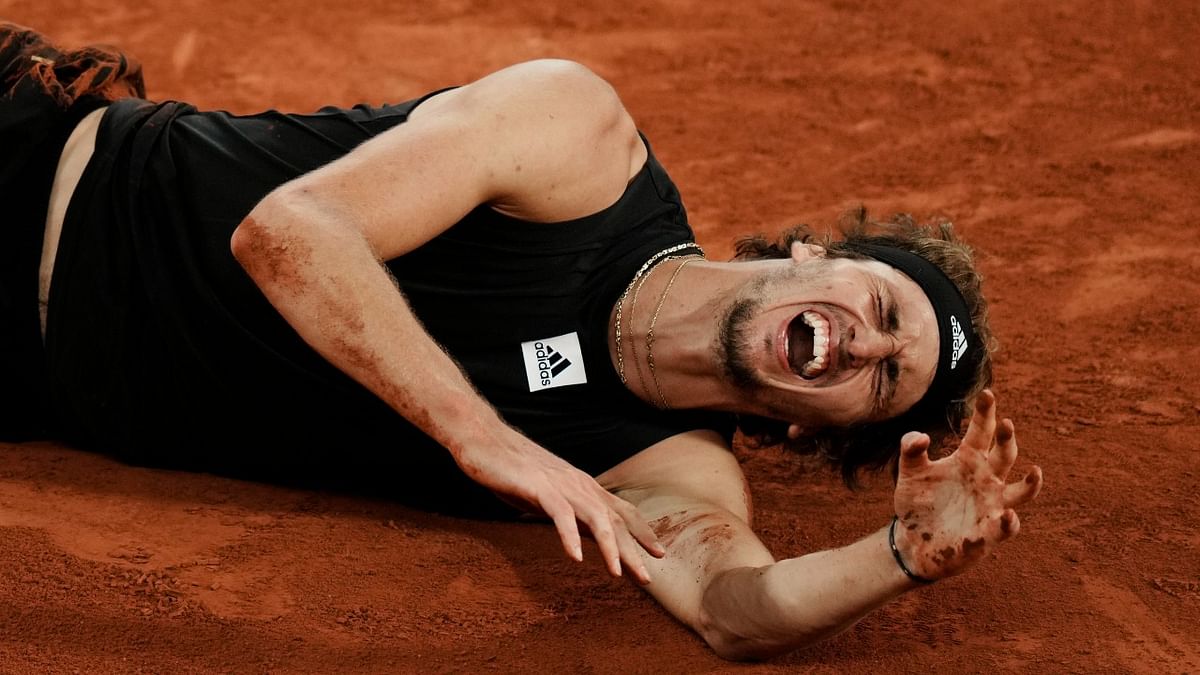 Zverev undergoes surgery on torn ligaments in ankle after French Open exit