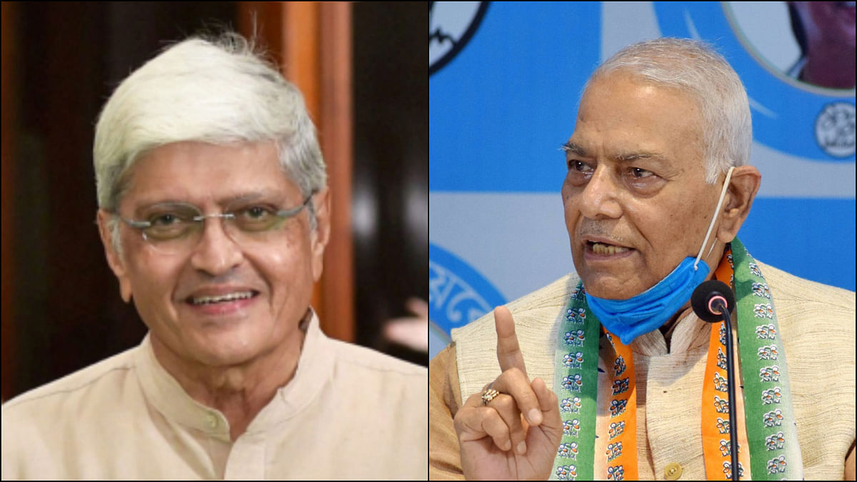 Presidential Poll: Gopalkrishna Gandhi says no to Opposition; Yashwant Sinha in contention