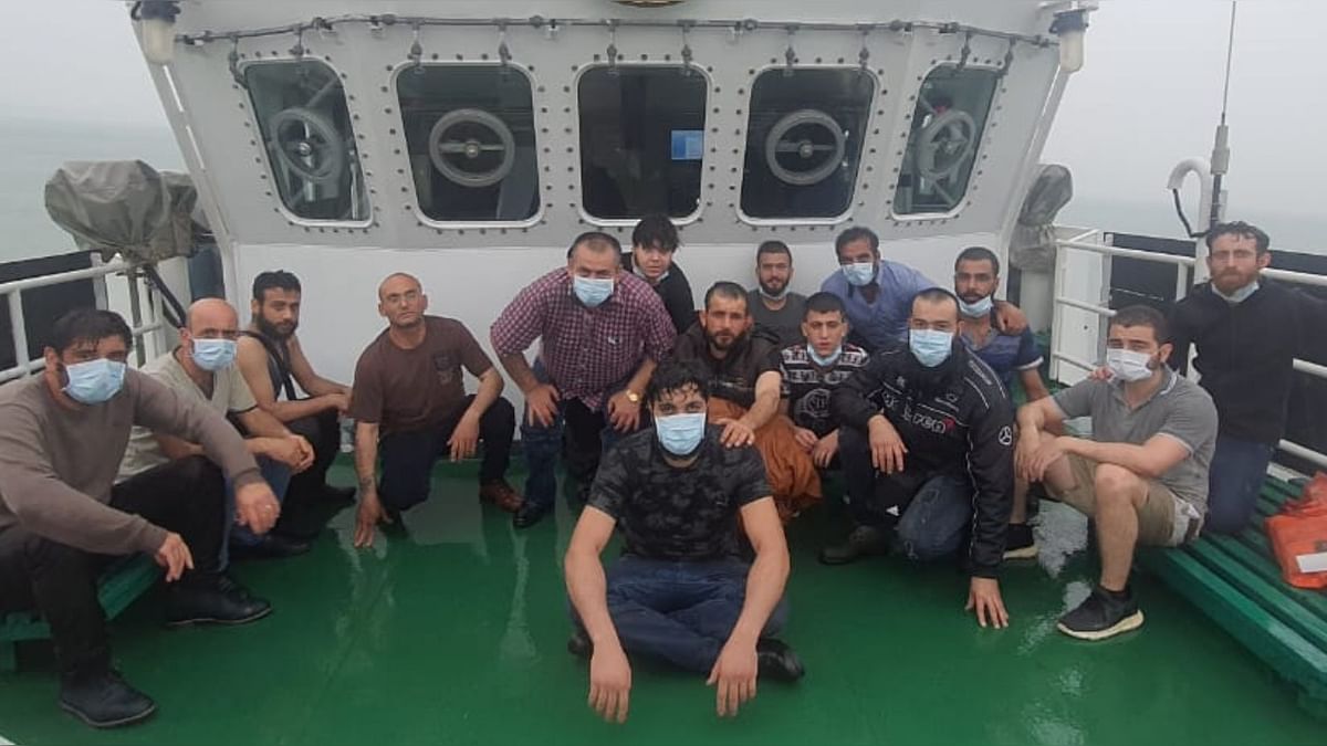 Indian Coast Guard rescues 15 Syrian mariners from stranded ship