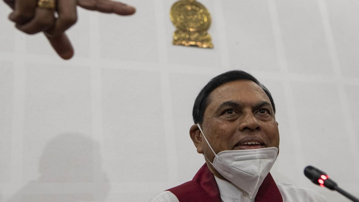 Trying to flee, Basil Rajapaksa, brother of Sri Lanka President, stopped at Colombo airport