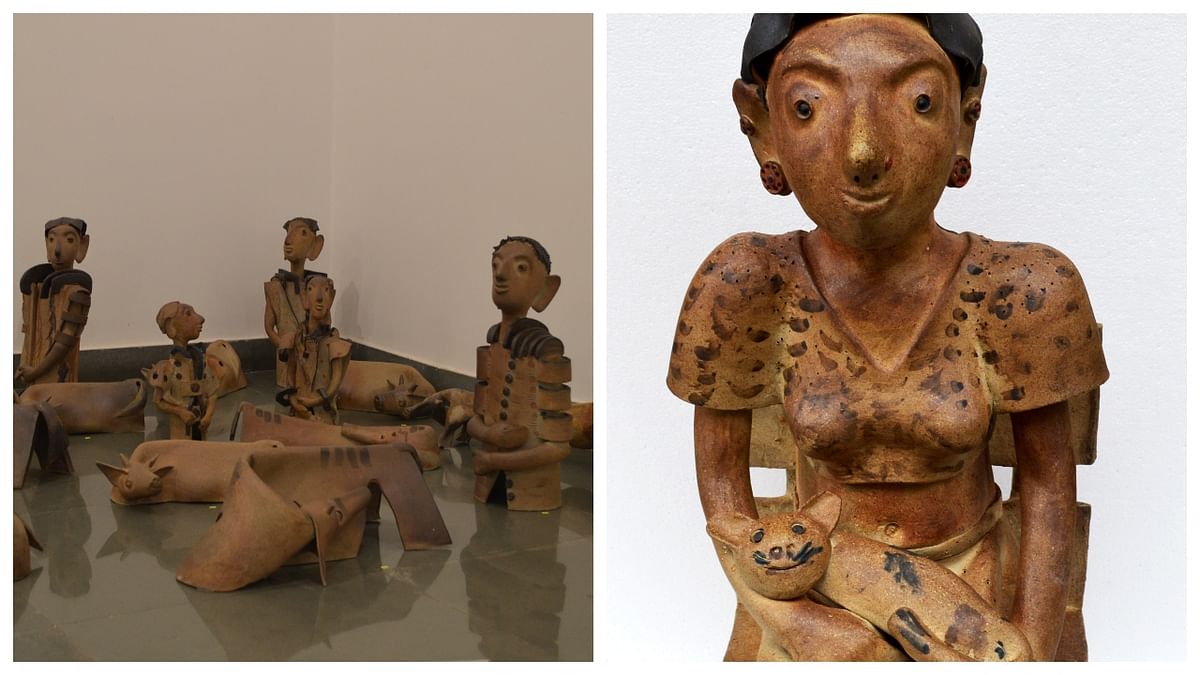 G. Reghu's sculptures are an ode to the simple life