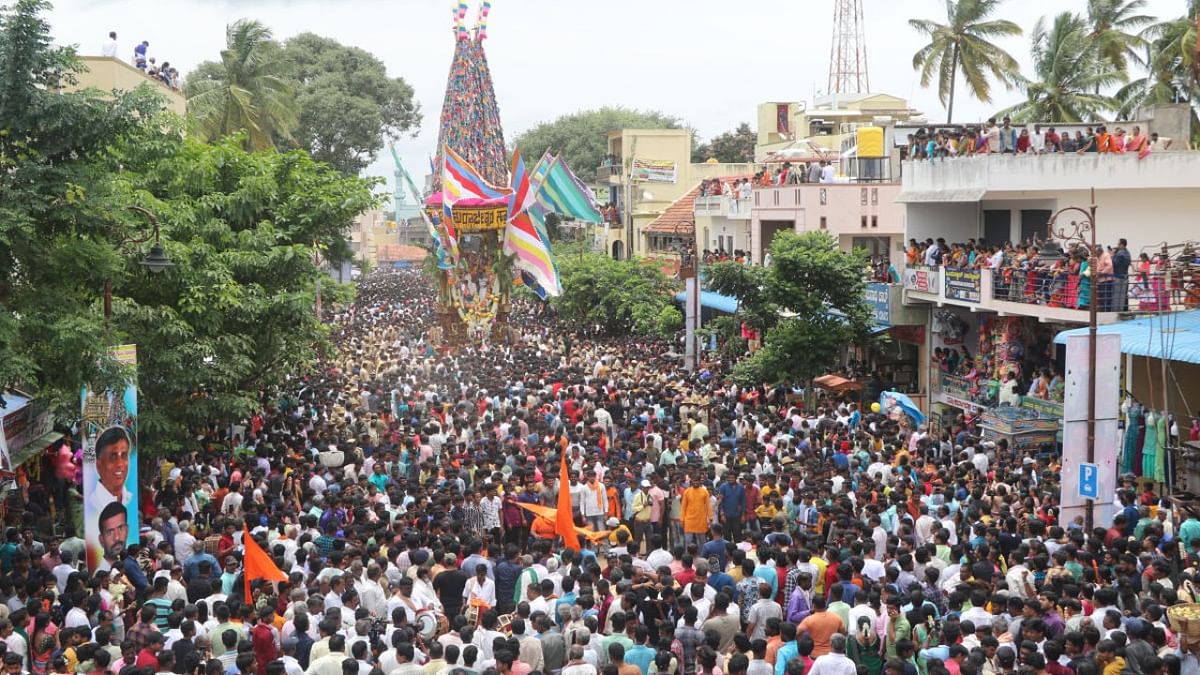 Chamarajeshwara Rathotsava celebrated after five years