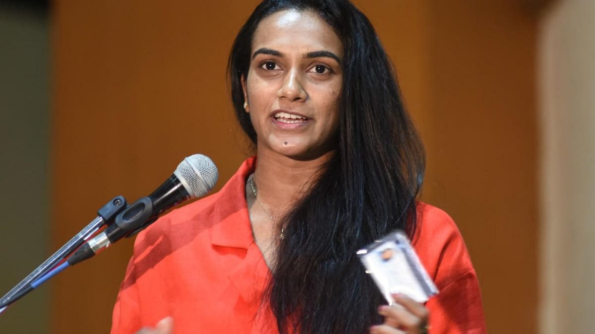 P V Sindhu welcomes new batches at REVA University 