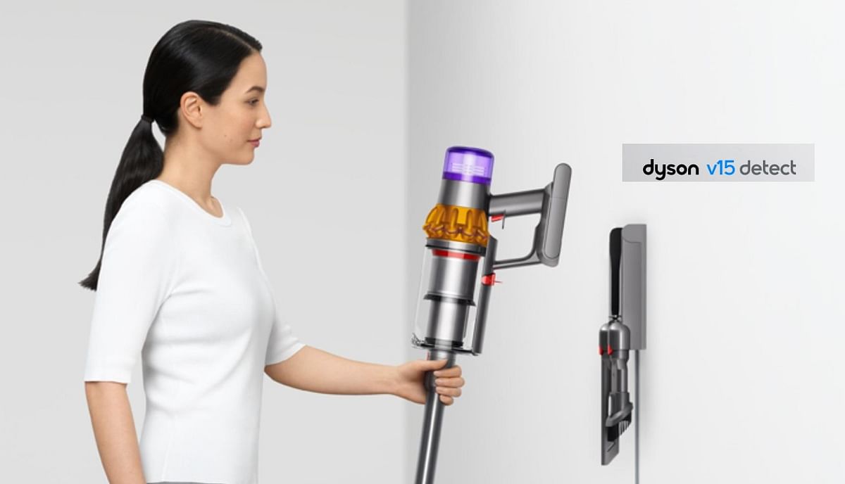 Dyson unveils powerful V15 Detect cord-free vacuum cleaner