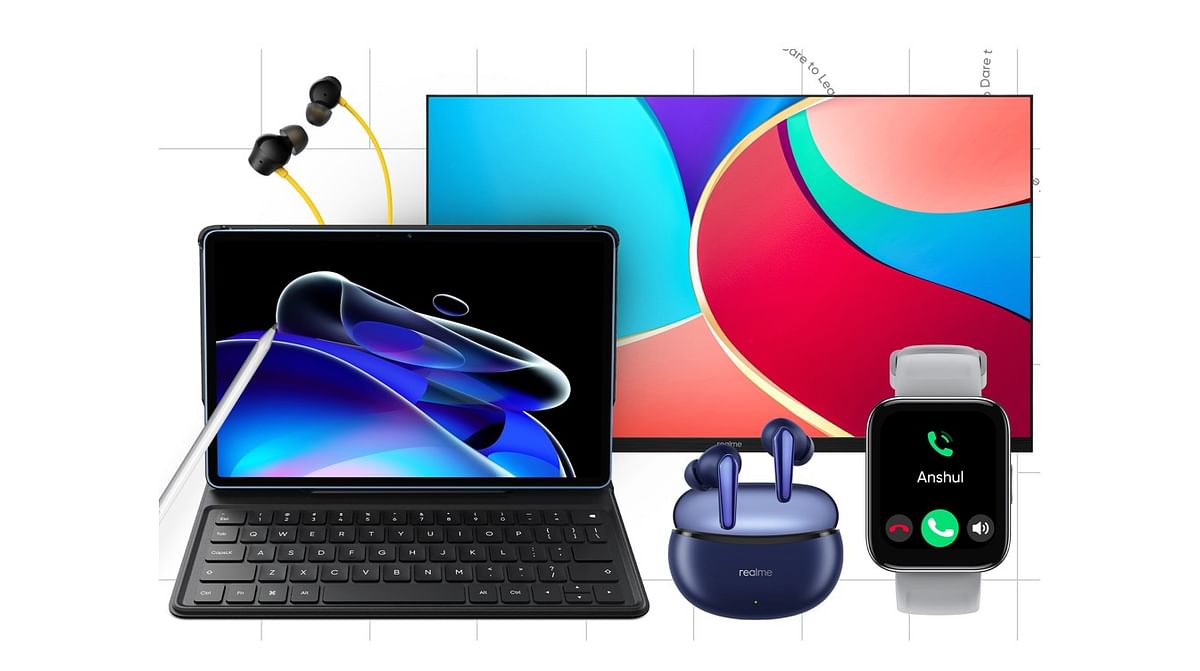 Realme unveils Pad X tablet, smart wearables and more