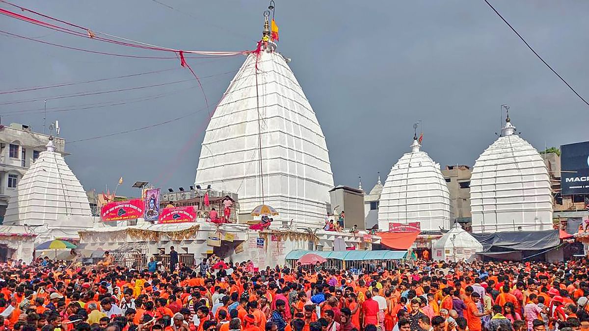 Jharkhand: Nearly 16 lakh devotees visit Deoghar shrine in two weeks