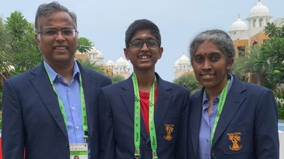 Mother-son duo from Tamil Nadu playing for Hong Kong in 44th Chess Olympiad