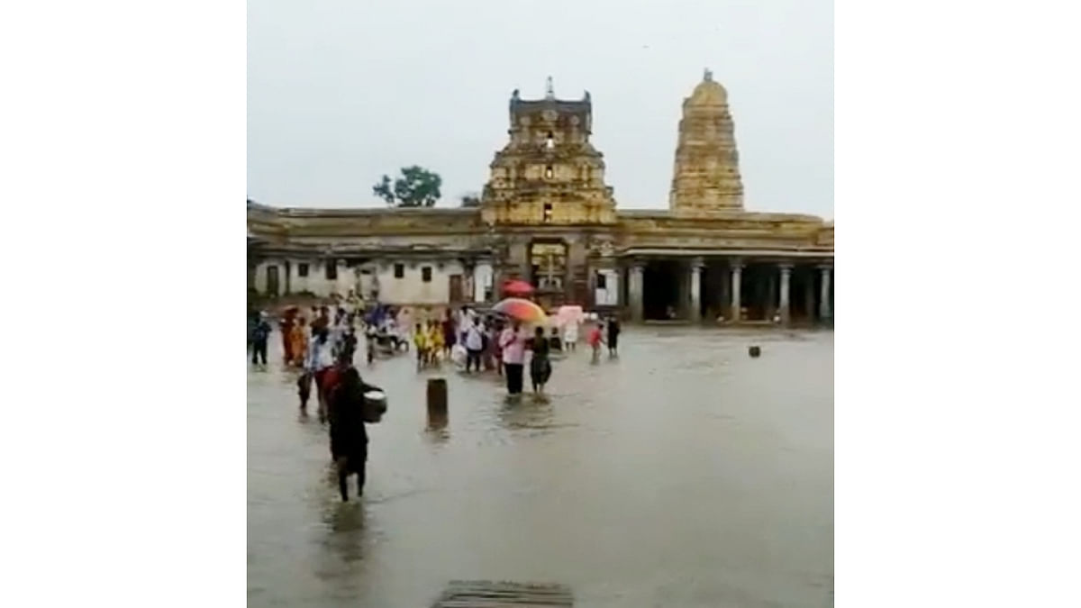Unesco World Heritage Site Hampi inundated due to heavy rain