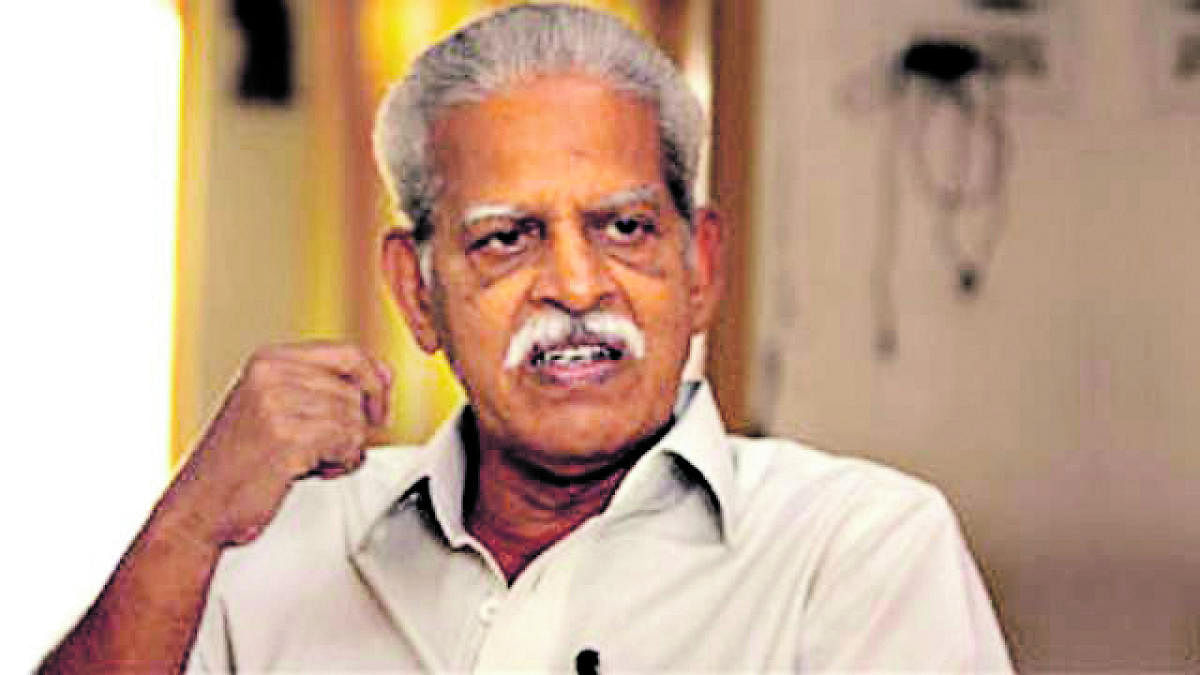 Varavara Rao: The old man won’t die in jail. Thanks, SC