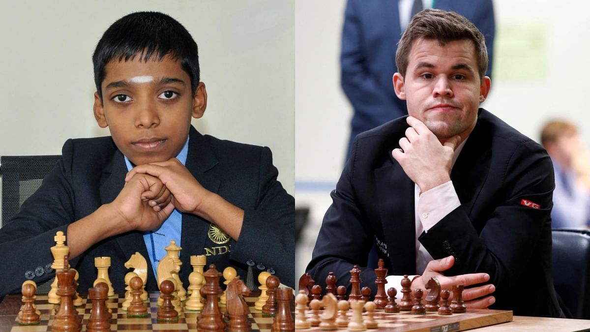 Praggnanandhaa, Carlsen share FTX Crypto Cup lead