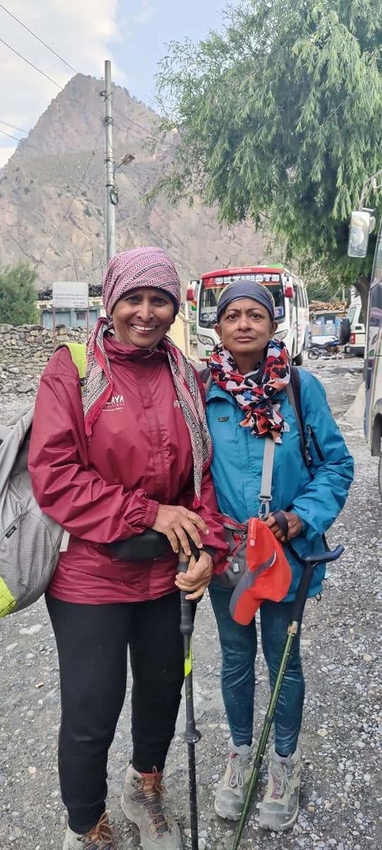 Two women from Karnataka complete trans-Himalayan trek