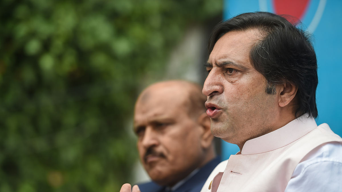 Will go on hunger strike if non-locals enrolled as voters in J&K: Sajad Lone