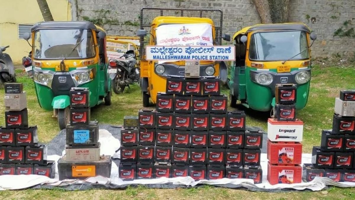 Gang of four involved in stealing Bescom batteries arrested in Bengaluru