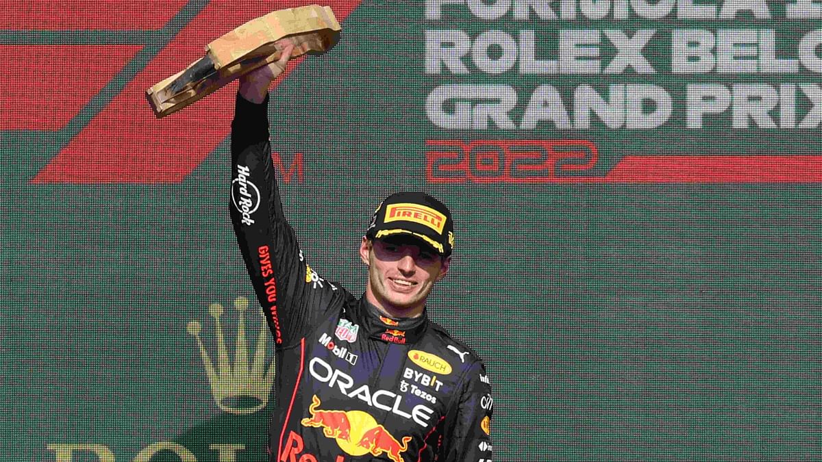 Max Verstappen extends F1 championship lead with victory at Belgium GP