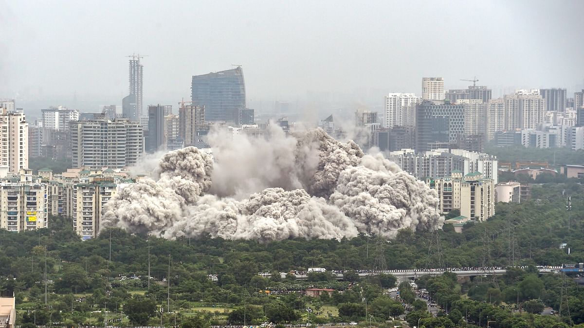 Who's afraid of the Noida twin tower demolition?