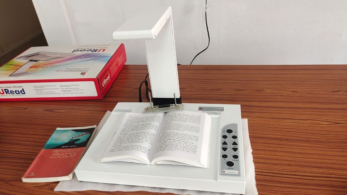 In Bengaluru's Central Library, new device helps visually challenged read books in 8 languages