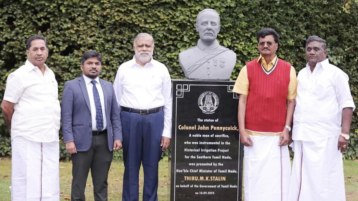 Engineer who built Mullaperiyar Dam honoured by Tamil Nadu government