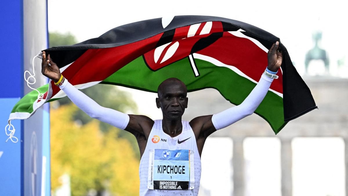 'One rabbit at a time' says marathon magician Kipchoge after smashing record