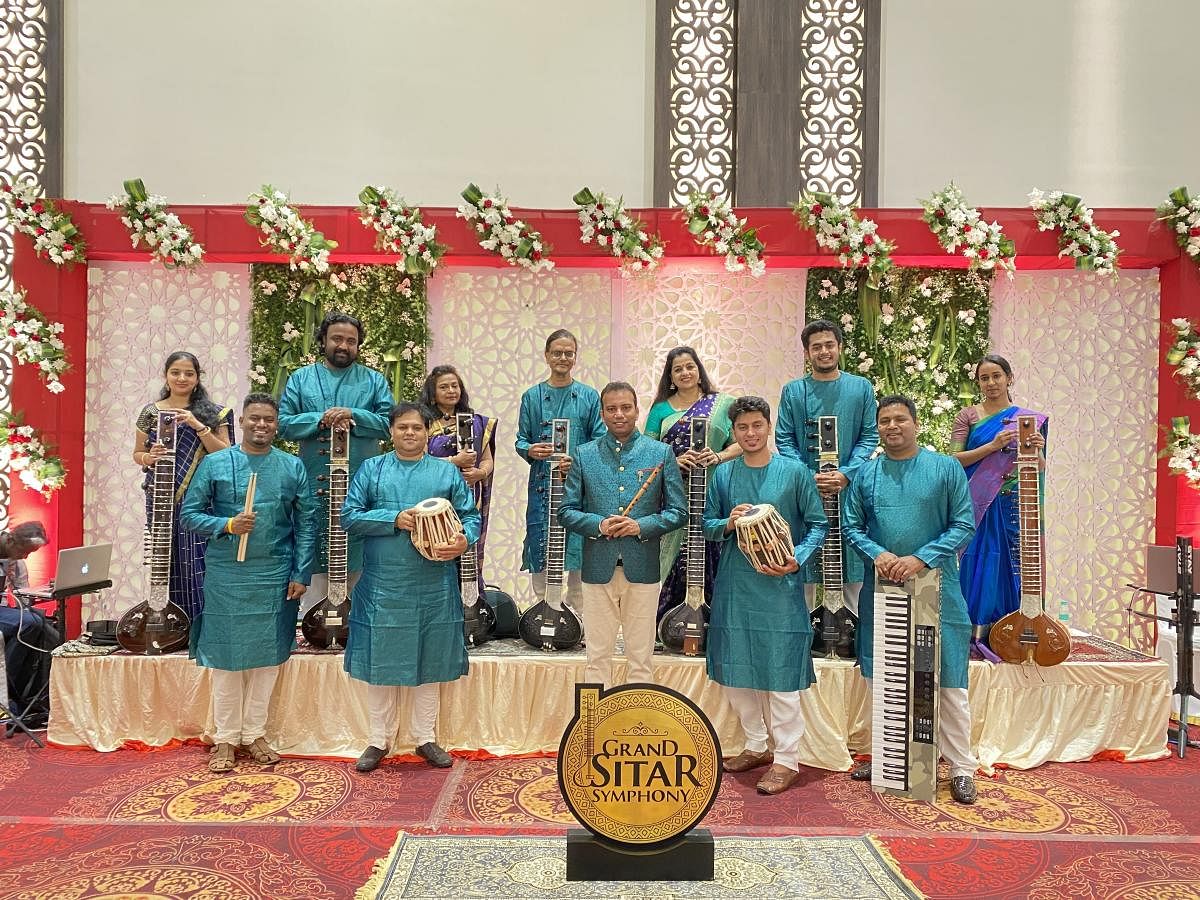 Bengaluru’s unique sitar symphony to play at Mysuru palace for Dasara