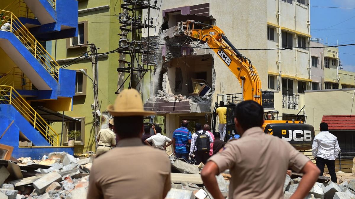 Demolition drive resumes in Bengaluru after Karnataka HC raps BBMP