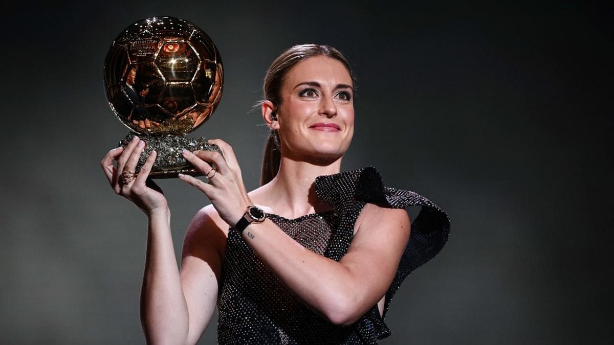 Alexia Putellas wins second successive women's Ballon d'Or
