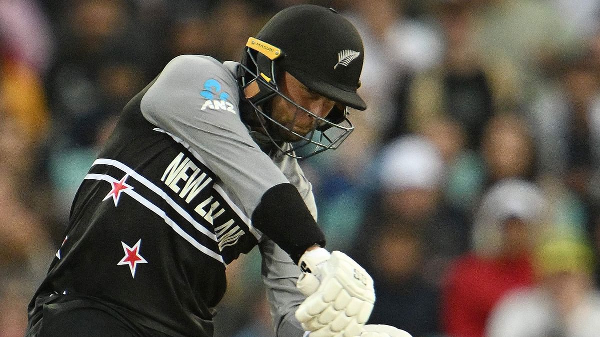 Conway's 92 not out powers NZ to 200/3 against Australia