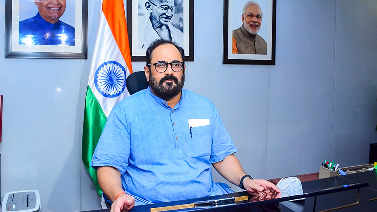'New IT rules to bring due diligence on social media companies,' says Rajeev Chandrasekhar