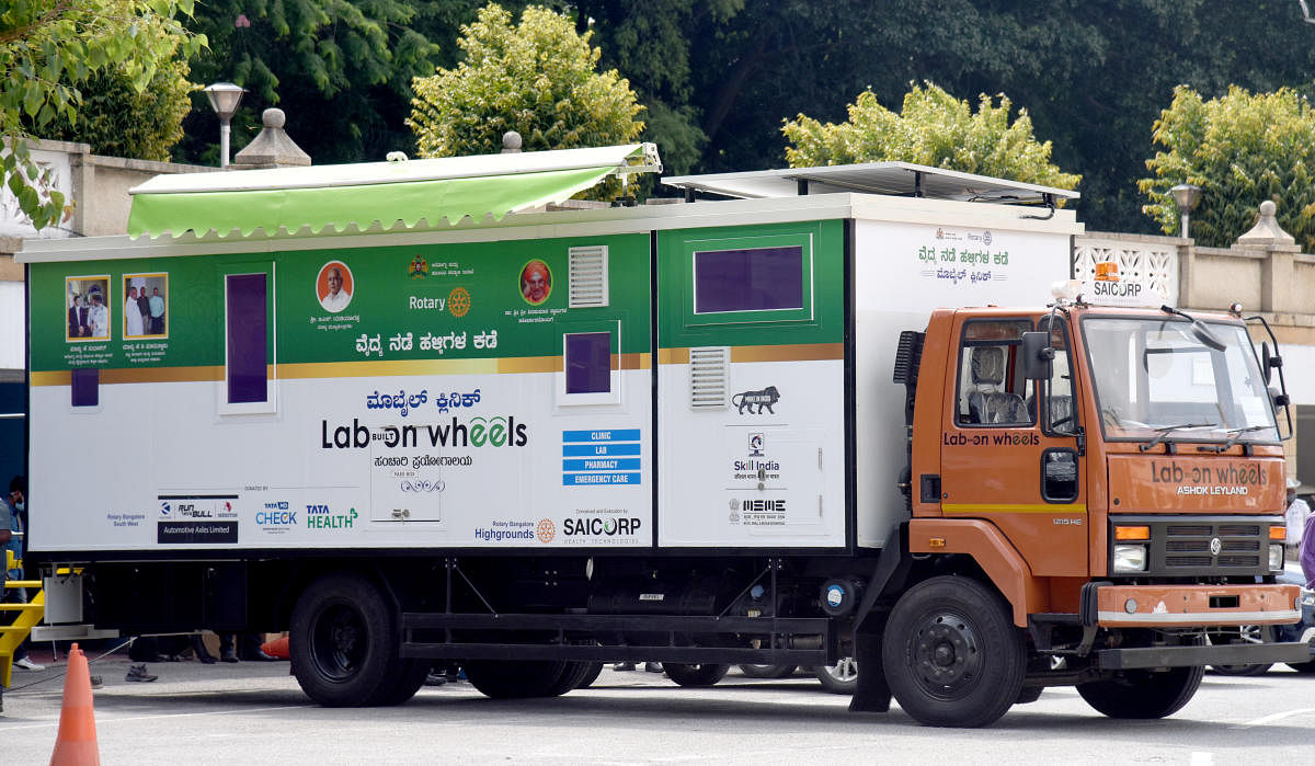 Laboratory-on-wheels project stuck due to lack of government approval