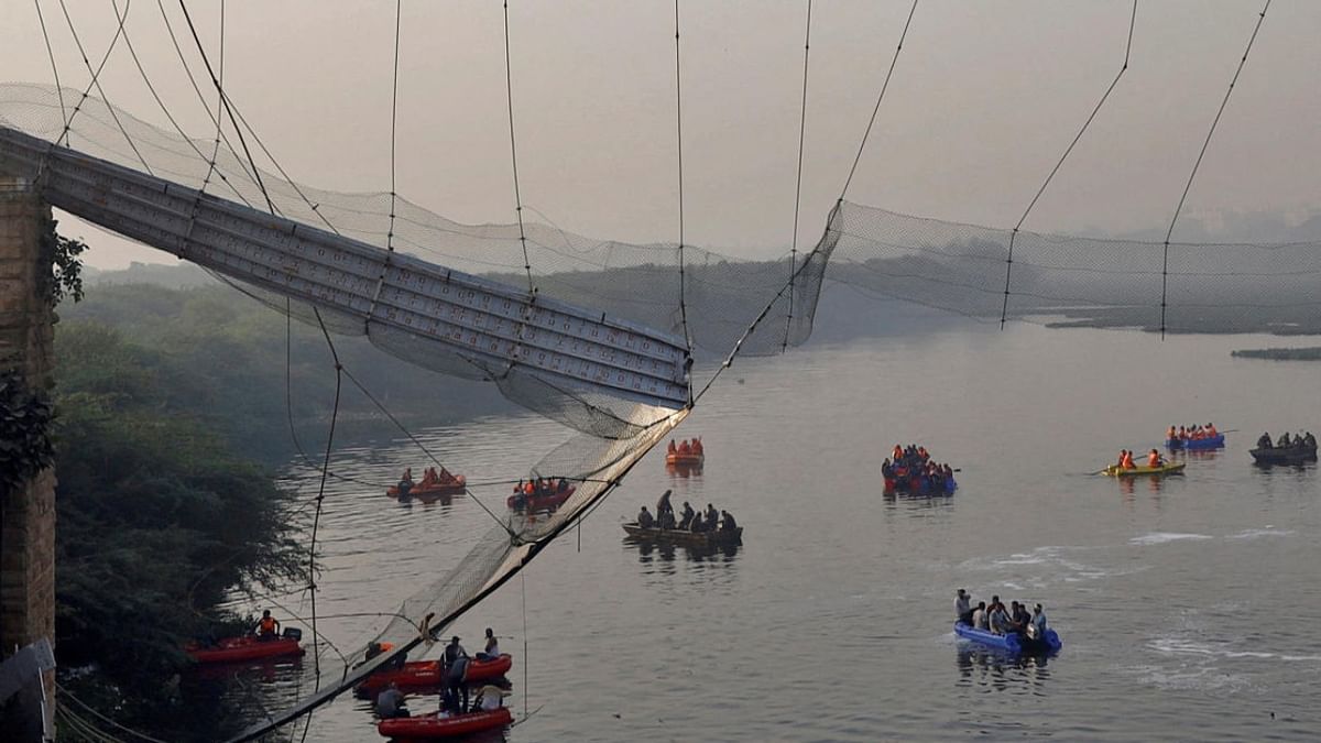 Family outing turns to tragedy as 7 die in Morbi bridge collapse