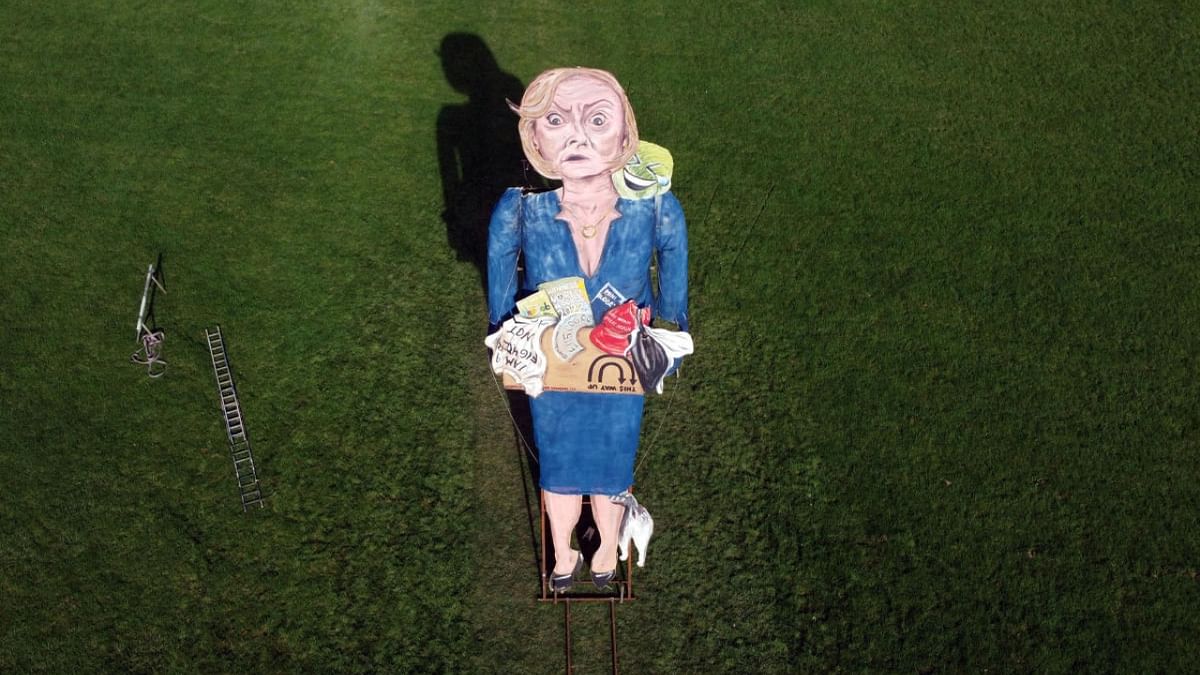 Giant effigy of former UK PM Truss to go up in smoke