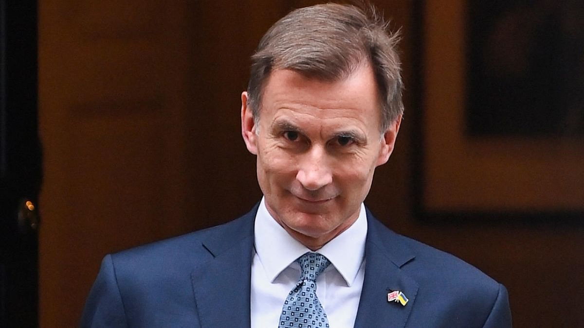 UK finance minister Jeremy Hunt says public spending will grow slower than the economy