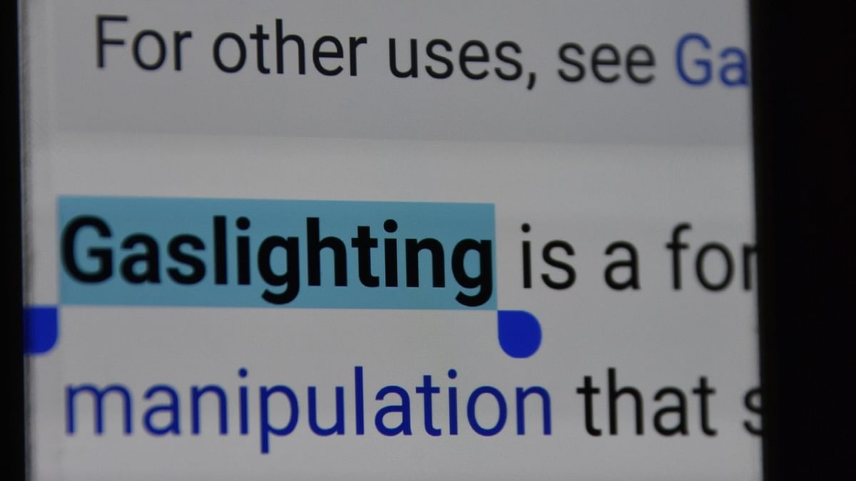 'Gaslighting' is Merriam-Webster's word of 2022