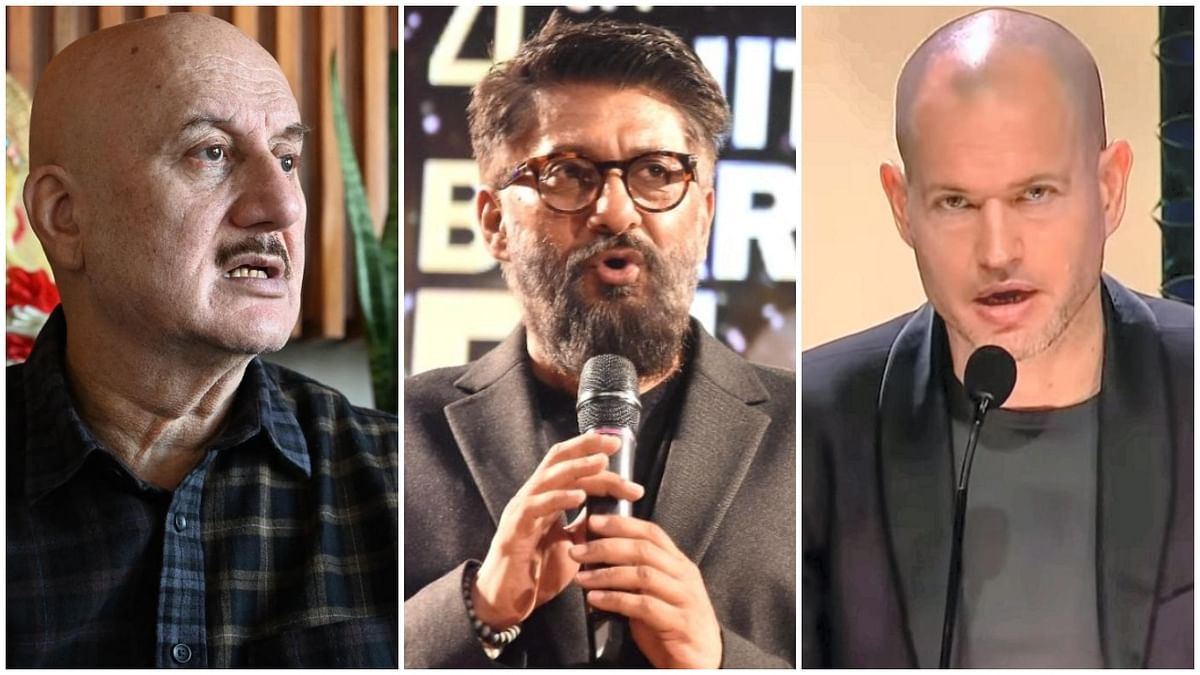 Vivek Agnihotri, Anupam Kher react to IFFI jury head's comments on 'The Kashmir Files'