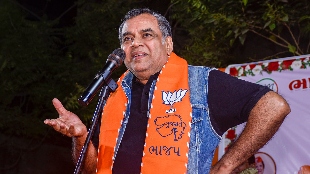 Paresh Rawal apologises for 'cook fish for Bengalis' remark at Gujarat campaign speech