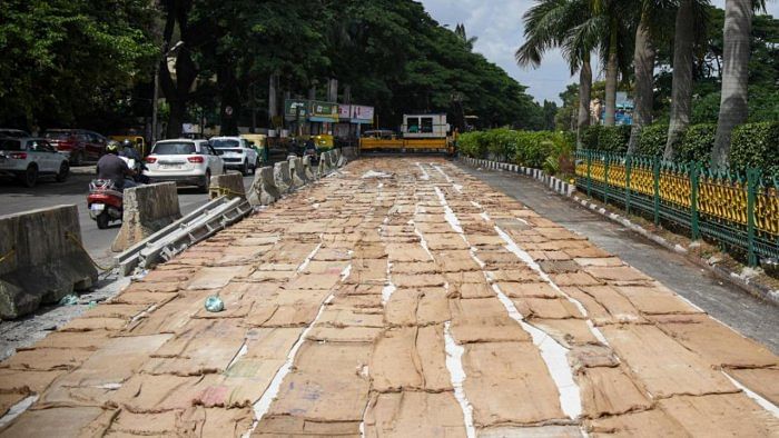 Rs 35 cr to white-top 1-km road? UDD baffled by BBMP proposal  