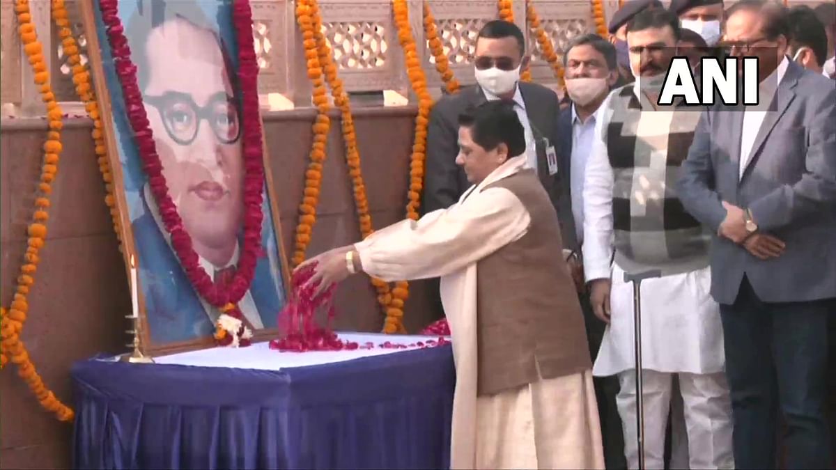 BSP chief Mayawati pays tributes to Ambedkar on death anniversary