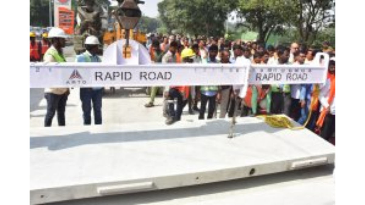 CM Bommai inaugurates white-topped stretch laid using ‘rapid’ tech