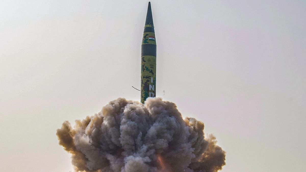 India test-fires Agni-V ballistic missile having range of 5,000 km