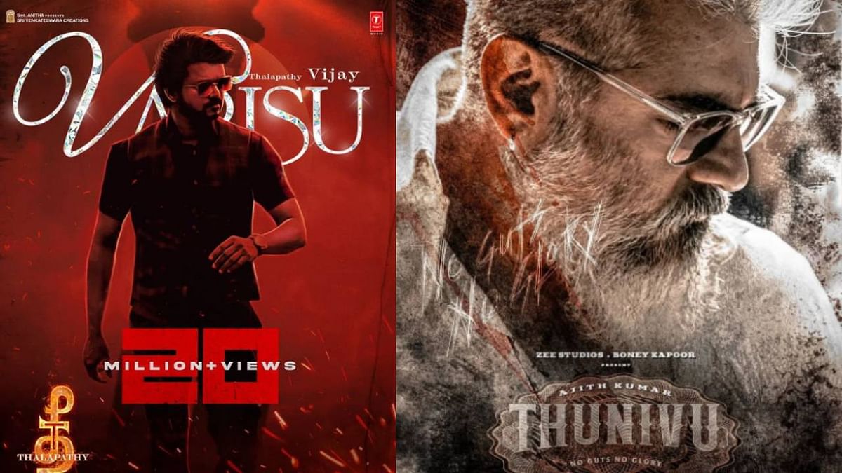 'Thunivu' versus 'Varisu': Ajith, Vijay films to clash this Pongal
