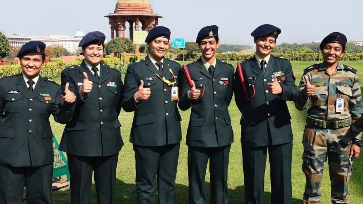 Female cadets at NDA are choosing to go for military-style crew cuts