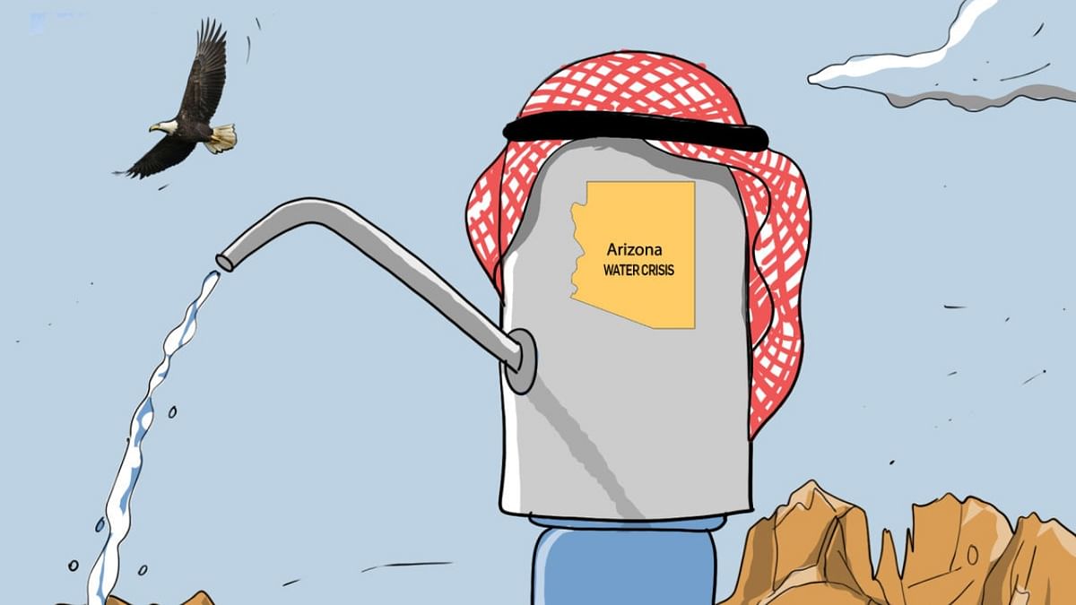 Arizona racing to bottom of its wells with Saudi Arabia's help
