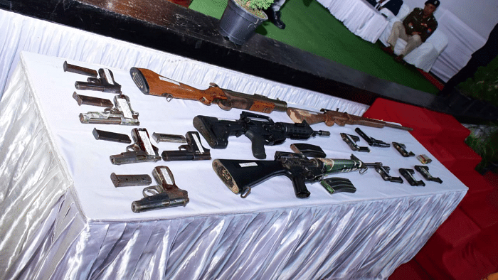 Manipur: 43 cadres of eight insurgent groups lay down weapons, to be rehabilitated