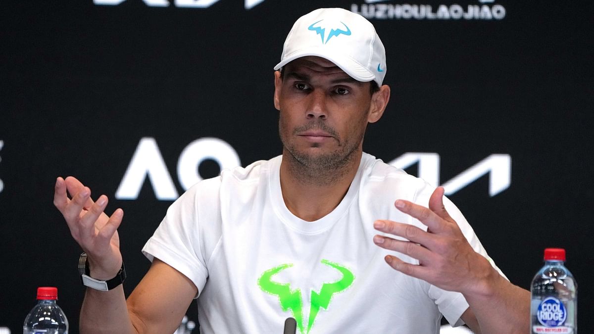 Nadal sidelined for 6-8 weeks with hip flexor injury